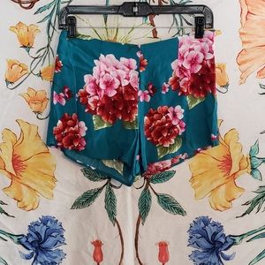 Floral Mini Shorts